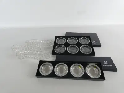 Vintage tafelaccessoires - Val Saint Lambert – kavel bij De Kringwinkel, Heverlee