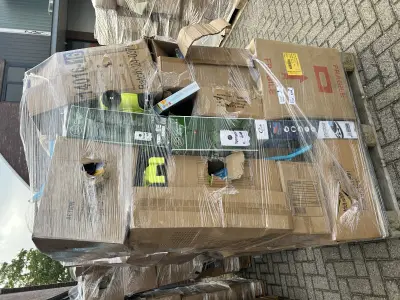 Mixpallet met nieuwe consumentengoederen – kavel bij GSD Auctions, Zoeterwoude