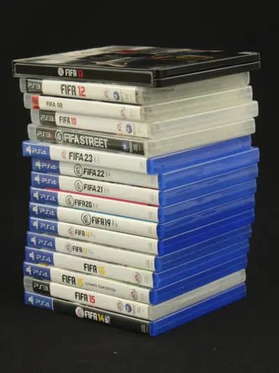 Verzameling FIFA games PS3 & PS4 – kavel bij De Kringwinkel, Antwerpen
