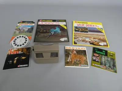 3D viewmaster 6 fiches – kavel bij De Kringwinkel, Diest