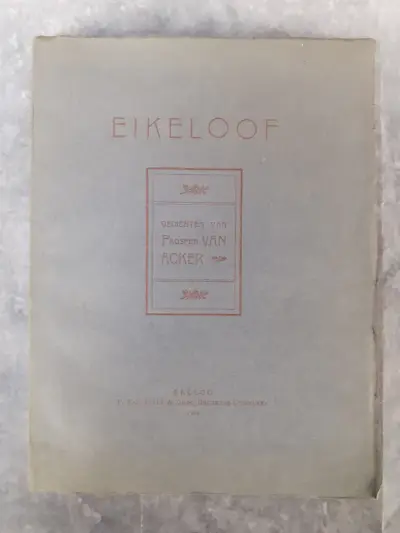 Boek: Eikelhoof - Gedichten van Prosper Van Acker – kavel bij De Kringwinkel, Gent