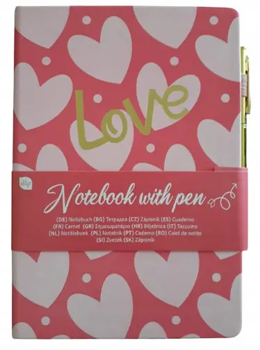 Notitieboek A5 LOVE – kavel bij GSD Auctions, Zoeterwoude