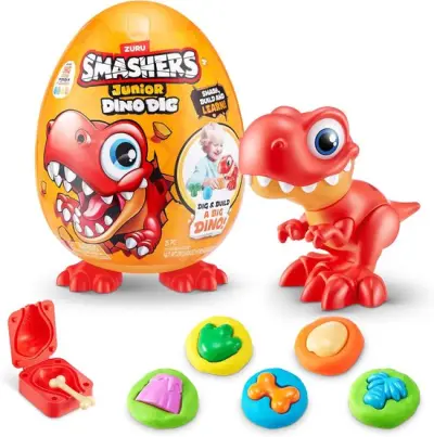 Dino Dig Groot ei - 29cm - T-rex – kavel bij GSD Auctions, Zoeterwoude