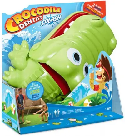Krokodil met Kiespijn splash - Actiespel - water – kavel bij GSD Auctions, Zoeterwoude