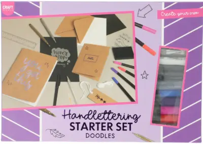 Craft Sensations Doodles Handlettering Set – kavel bij GSD Auctions, Zoeterwoude