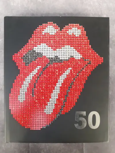 Boek: The Rolling Stones 50 – kavel bij De Kringwinkel, Gent