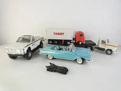 Vintage speelgoedauto's (5 stuks) – kavel bij De Kringwinkel, Heverlee