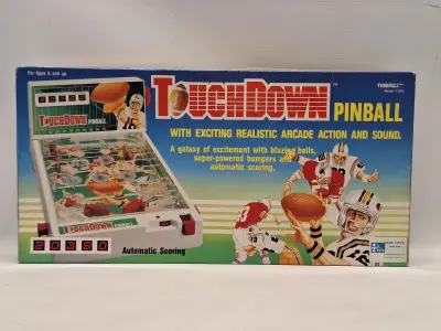 Vintage Tiger Electronics Touchdown Pinball (1988) - Elektronische Tafel Flipperkast in Doos – kavel bij De Kringwinkel, Gent