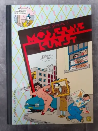 Strips: Joost Swarte's Moderne Kunst – kavel bij De Kringwinkel, Gent