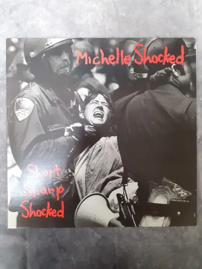 Vinyl: Michelle Shocked - Short Sharp Shocked – kavel bij De Kringwinkel, Gent