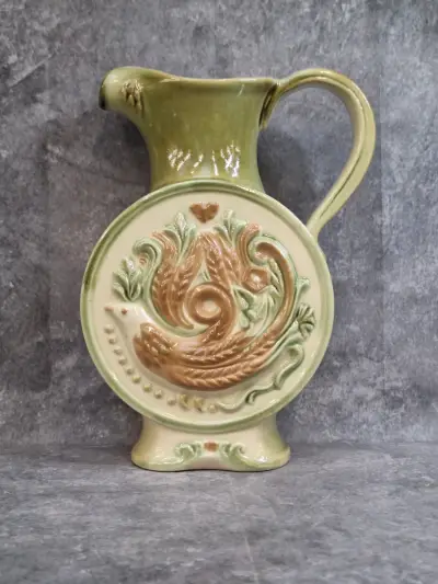 Vintage USSR Kumanets schenkkan - Oekraïense stijl – kavel bij De Kringwinkel, Gent