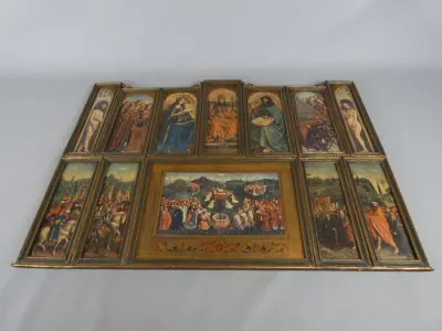 Decoratieve Kunsthistorische Meervoudige Fotolijst – kavel bij De Kringwinkel, Diest
