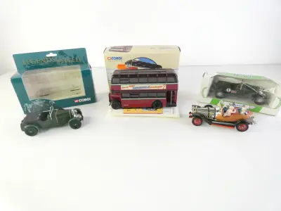 Set van 4 Corgi-schaalmodellen – kavel bij De Kringwinkel, Heverlee