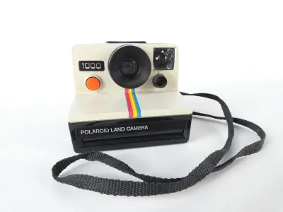 Vintage Polaroid Land Camera 1000 instantcamera – kavel bij De Kringwinkel, Heverlee