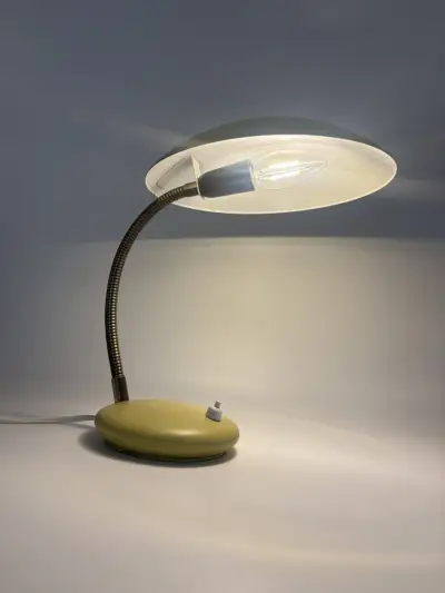 Vintage mid-century bureaulamp – kavel bij De Kringwinkel, Gent
