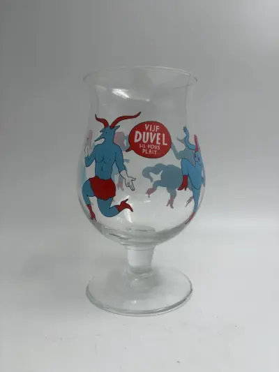 Limited Edition Duvel Collection Glas (Piet Parra) – kavel bij De Kringwinkel, Gent