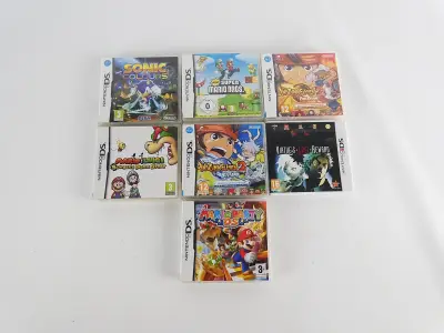 Nintendo DS & 3DS spellen – lot van 7 games – kavel bij De Kringwinkel, Heverlee