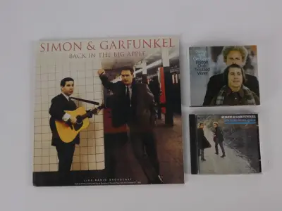 Set van Simon & Garfunkel, LP en CD's – kavel bij De Kringwinkel, Heverlee