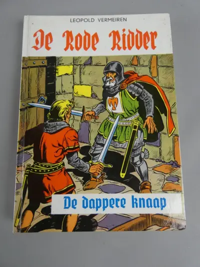 Boek de rode ridder – kavel bij De Kringwinkel, Diest