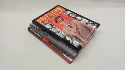 Set van 3 boeken over Hitler en de Tweede Wereldoorlog – kavel bij De Kringwinkel, Zottegem