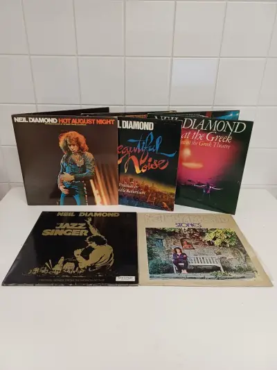 5 albums 'Neil Diamond' – kavel bij De Kringwinkel, Liedekerke
