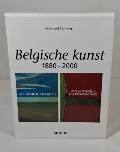 Tweedelige boekenset 'Belgische kunst 1880-2000' – kavel bij De Kringwinkel, Geraardsbergen