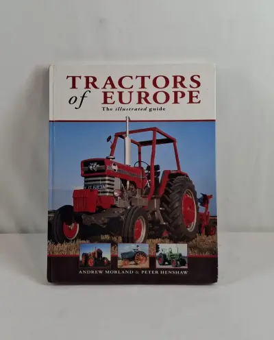Boek: Tractors of Europe - The Illustrated Guide – kavel bij De Kringwinkel, Geraardsbergen