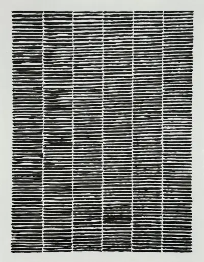 Offset-litho, Jan Schoonhoven – rastercompositie, 1985 – kavel bij Veilinghuis Klinkhamer, Groningen