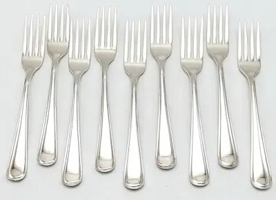 Zilveren gebaksvorkjes, Van Kempen & Begeer – rond filet, 1988 – kavel bij Veilinghuis Klinkhamer, Groningen