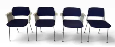 Gispen stoelen, ontwerp A.R. Cordemeyer - model 2225, jaren '60 – kavel bij Veilinghuis Klinkhamer, Groningen