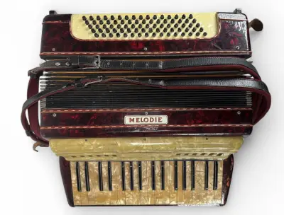 Accordeon - Melodie, midden 20e eeuw – kavel bij Veilinghuis Klinkhamer, Groningen