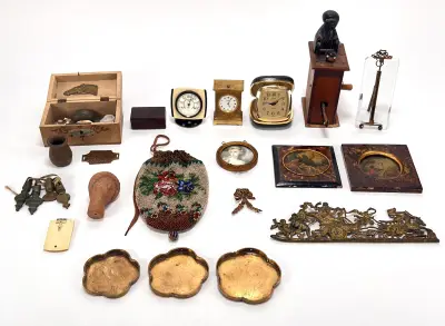 Lot antieke en vintage curiosa, 19e/20e eeuw – kavel bij Veilinghuis Klinkhamer, Groningen
