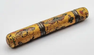 Rococo billet-doux, vernis Martin laktechniek - Frankrijk, ca. 18e eeuw – kavel bij Veilinghuis Klinkhamer, Groningen