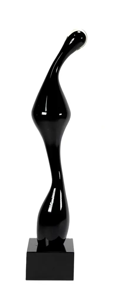 Glasobject - silhouet, ca. 2000 – kavel bij Veilinghuis Klinkhamer, Groningen