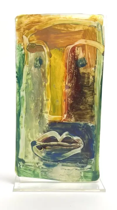 Glasobject, Vibeke Skov - Denemarken, 2005 – kavel bij Veilinghuis Klinkhamer, Groningen