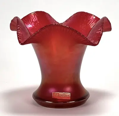 Jugendstil vaas, Ferdinand von Poschinger – Duisland, ca. 1900 – kavel bij Veilinghuis Klinkhamer, Groningen