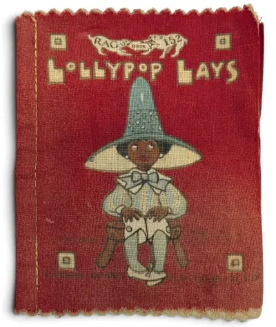 Stoffen kinderboekje, Dean's Rag Books – 'Lollypop Lays', Engeland, vroege 20e eeuw – kavel bij Veilinghuis Klinkhamer, Groningen