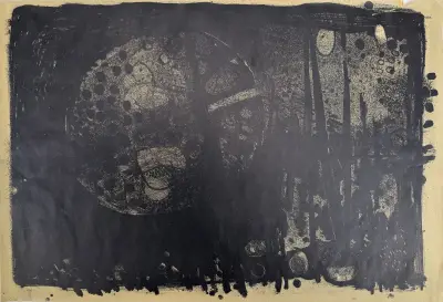 Litho, Martin Tissing - "Maan", 1965 – kavel bij Veilinghuis Klinkhamer, Groningen