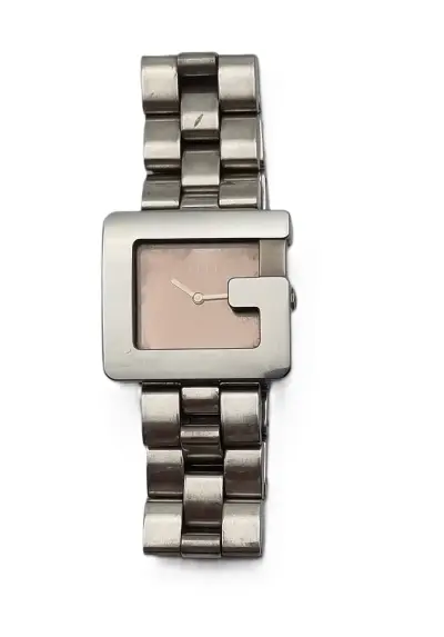 Edelstalen herenhorloge, Gucci - model 3600M, ca. 1995–2005 – kavel bij Veilinghuis Klinkhamer, Groningen