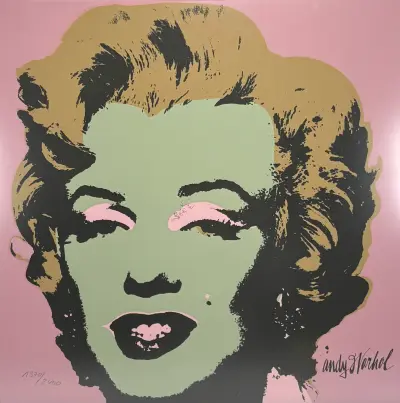 Litho, Andy Warhol – Marilyn Monroe, CMOA editie, late 20e eeuw – kavel bij Veilinghuis Klinkhamer, Groningen