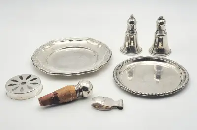 Convoluut zilver, 20e eeuw – kavel bij Veilinghuis Klinkhamer, Groningen