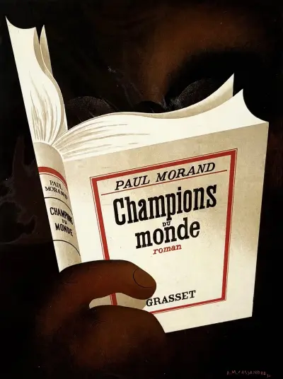 Affiche, A.M. Cassandre – "Champions du monde", herdruk – kavel bij Veilinghuis Klinkhamer, Groningen