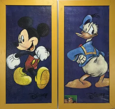 Prints Disney – Mickey Mouse en Donald Duck, 20e eeuw – kavel bij Veilinghuis Klinkhamer, Groningen