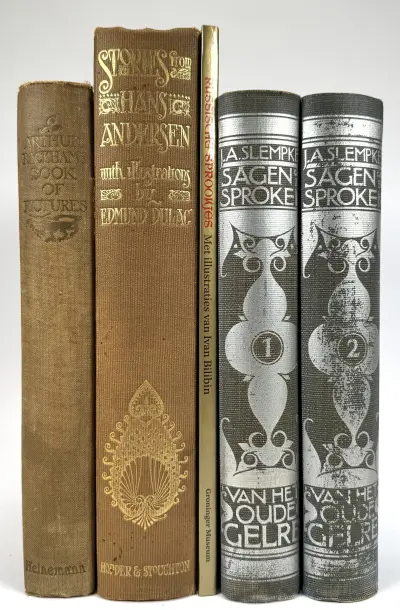 Sprookjesboeken - Rackham, Dulac, Bilibin en Slempkes, 1911–1932 – kavel bij Veilinghuis Klinkhamer, Groningen