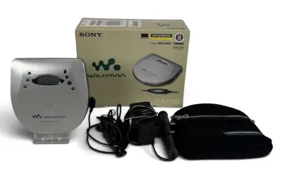 Sony CD Walkman D-EJ725 – complete set in doos, begin 2000 – kavel bij Veilinghuis Klinkhamer, Groningen