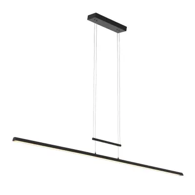 Hanglamp 150 cm breed | 2100 lumen, Steinhauer, Profilo 3318ZW, Zwart, 2026 – kavel bij Onlineveilingmeester, Groningen