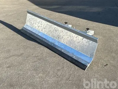 Schneeschild mit Gummilippe und Stapleraufnahme – ca. 1.750 mm breit – kavel bij Blinto, Hamminkeln