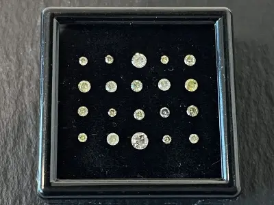 Diamant - 1.03 carat natuurlijke briljant geslepen diamant – kavel bij Onlineveilingmeester