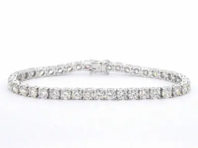 Armband met briljant geslepen diamanten 11.00 carat – kavel bij Onlineveilingmeester