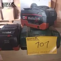 Lader en accu’s Metabo – kavel bij BOPA Auctions, Houthulst